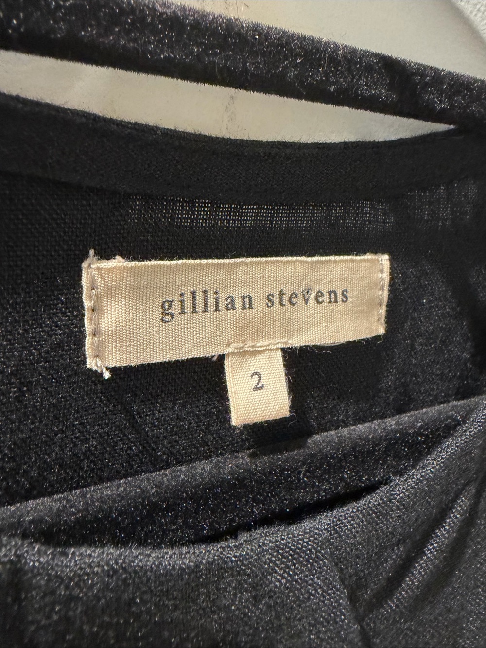 Gillian Stevens $495 Black Linen Jumpsuit Sz 2 - Picture 3 of 5